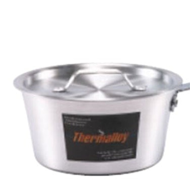 Browne Thermalloy Tapered Sauce Pan Cover, 2.5 qt, Aluminum