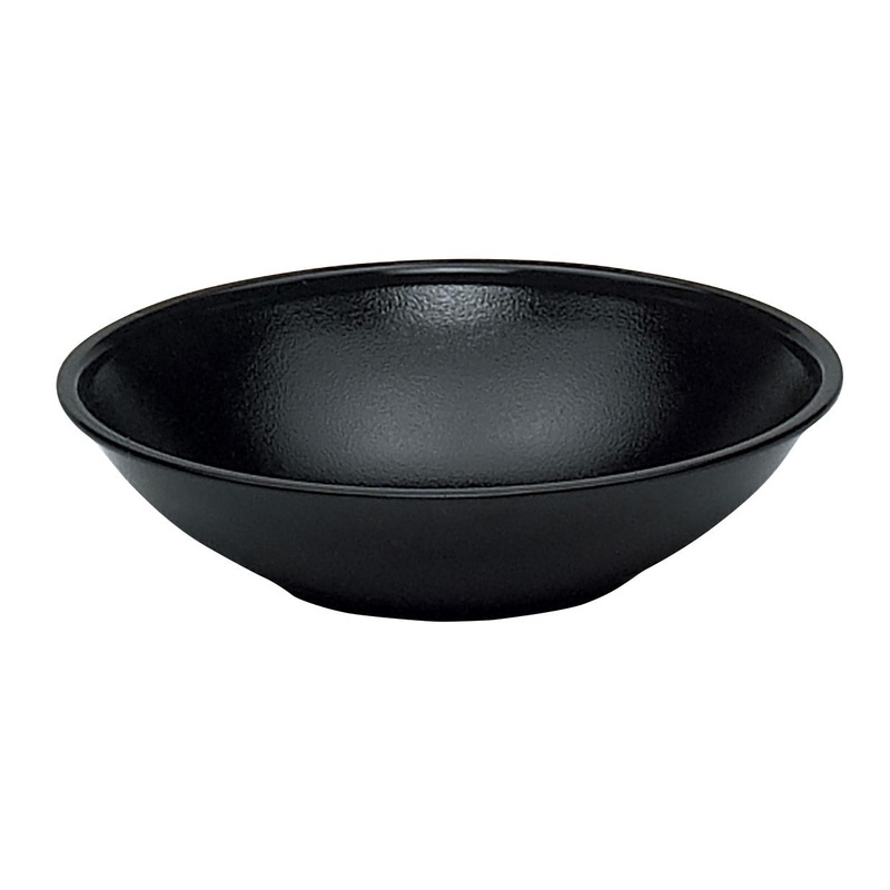 Cambro Budget Salad Bowl, 12.6 oz, Black