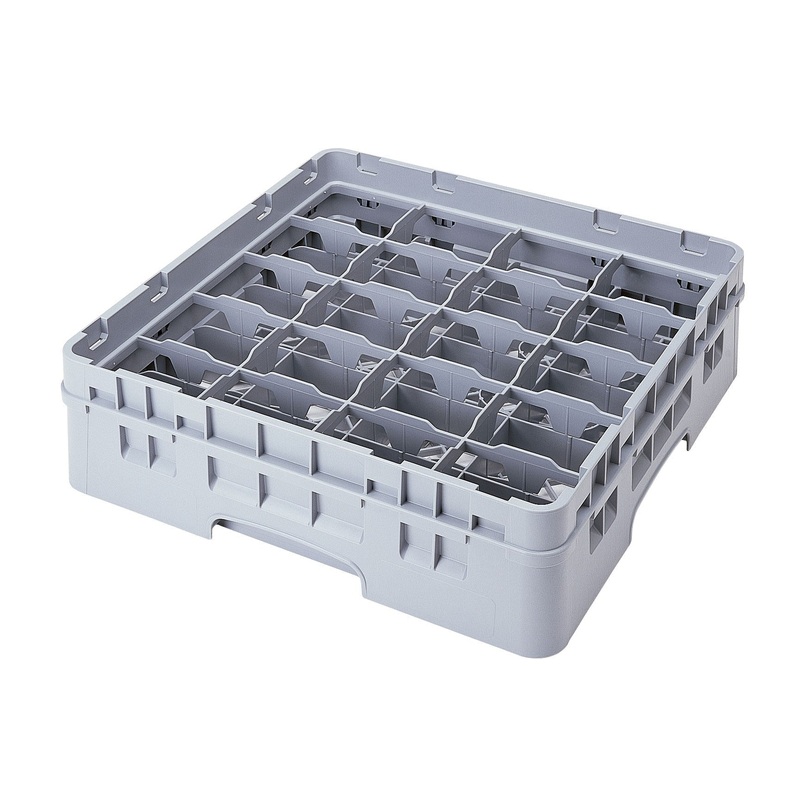 Cambro Camrack Cup Rack, 20 Compartment, 4 1/4" Height, Grey