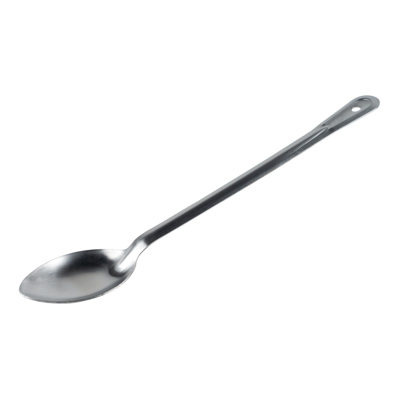 Browne Renaissance Solid Serving Spoon, 15", Stainless Steel