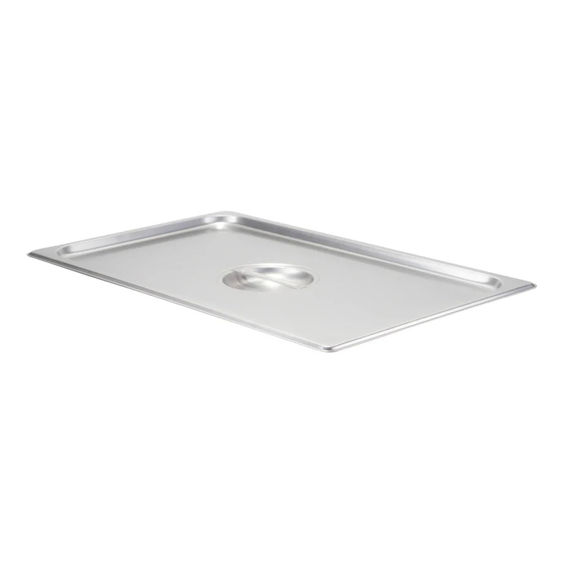 Browne Solid Food Pan Cover, Full Size, Stainless Steel
