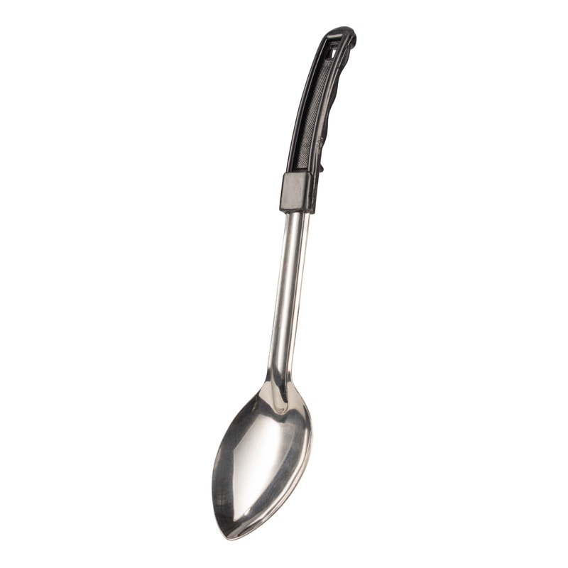 Browne Solid Serving Spoon, 13", Black Handled