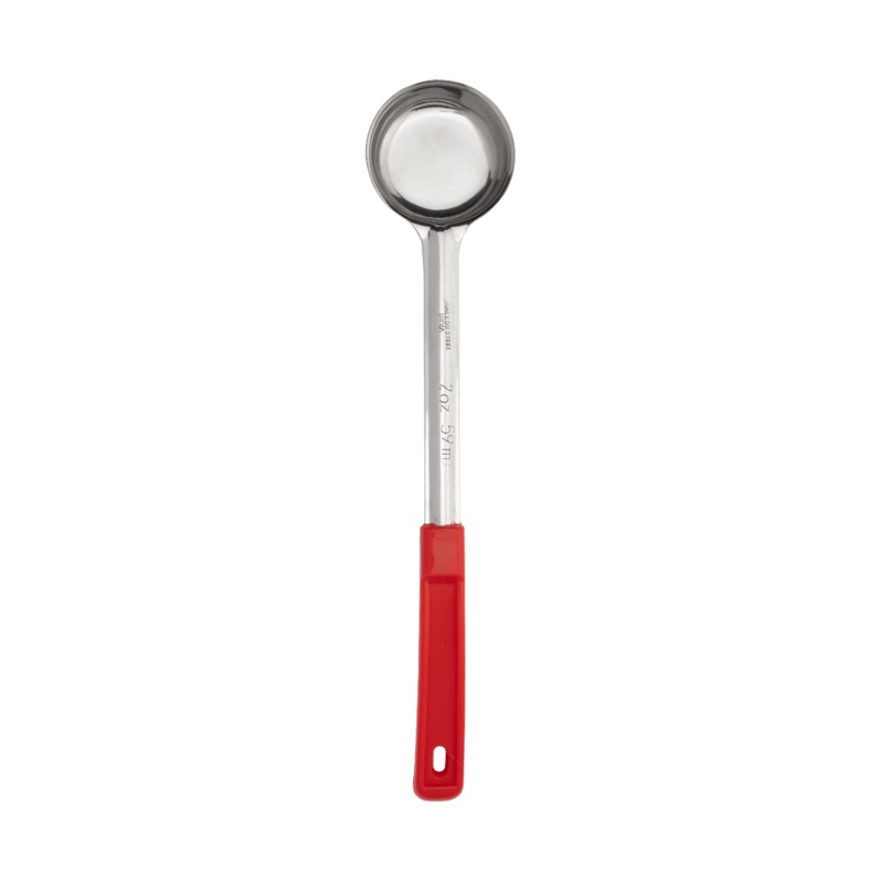 Browne Solid Spoodle, 2 oz, Stainless Steel, Colour-Coded Handle