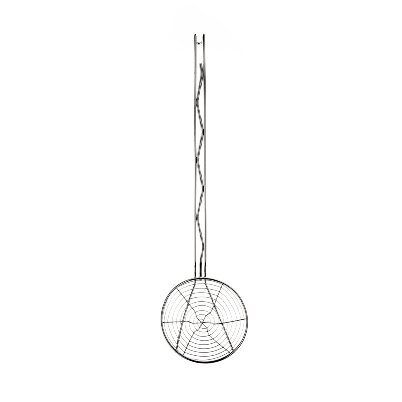 Browne Spiral Wire Skimmer, 6", Nickel Plated