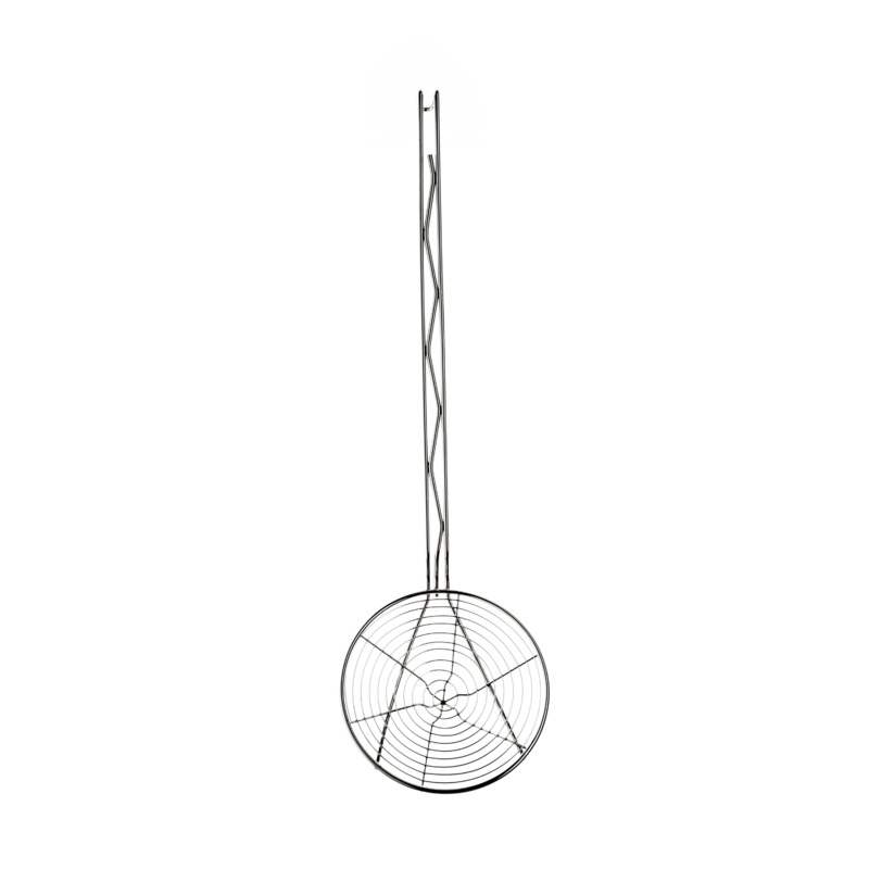 Browne Spiral Wire Skimmer, 7", Nickel Plated