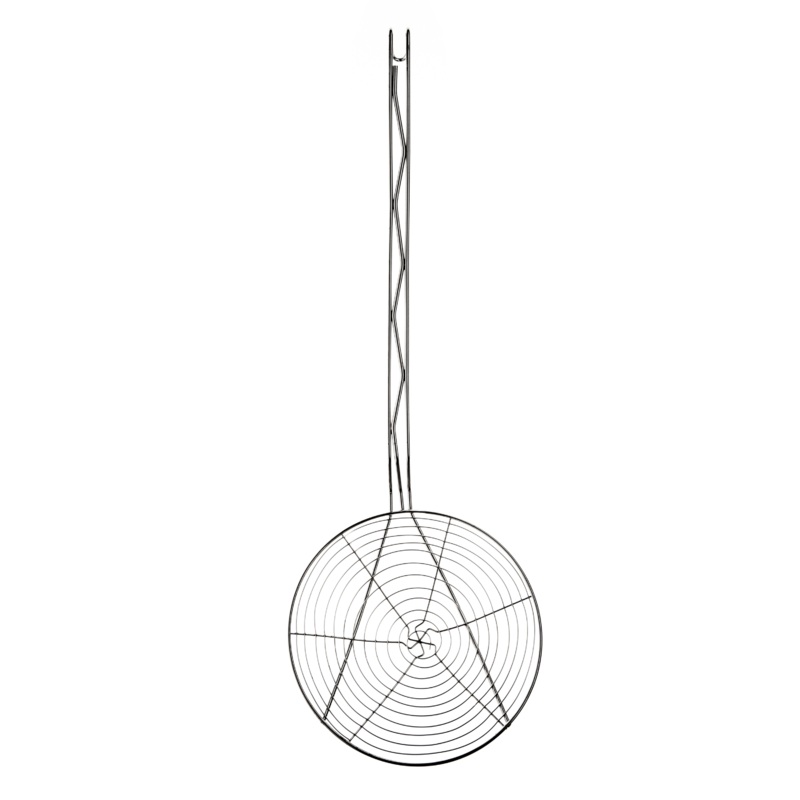 Browne Spiral Wire Skimmer, 9", Nickel Plated
