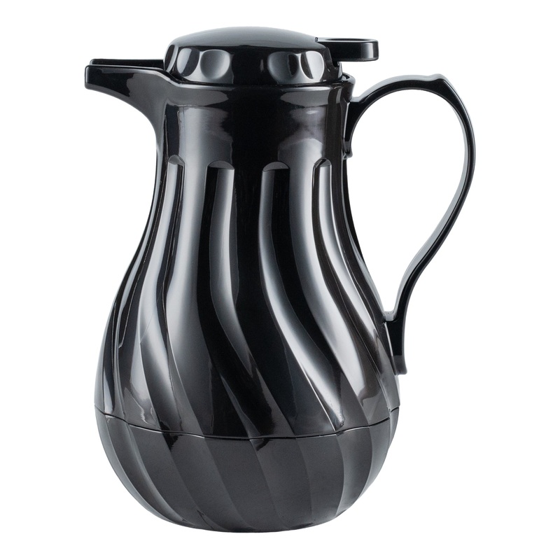 Browne Swirl Insulated Server, 20 oz, Black