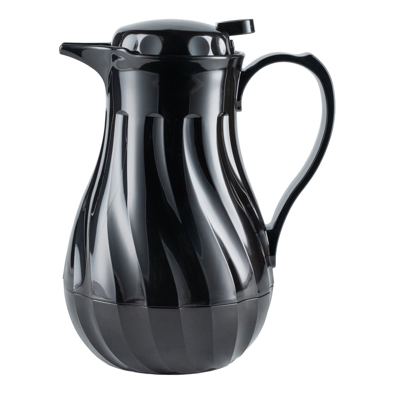 Browne Swirl Insulated Server, 40 oz, Black