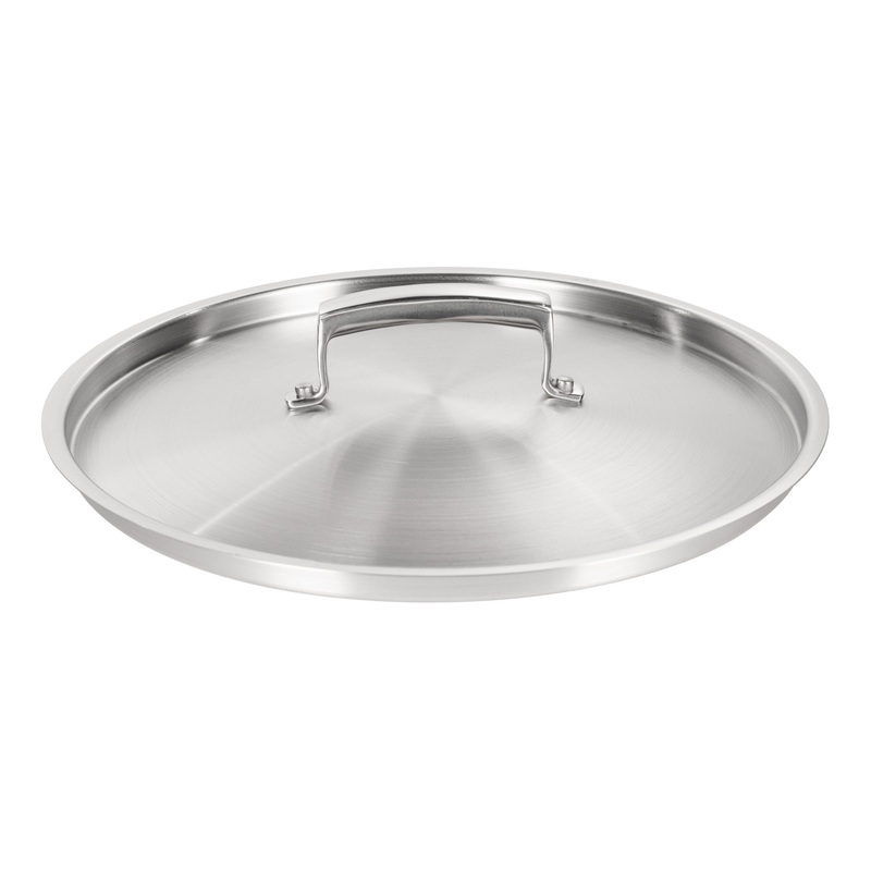 Browne Thermalloy Cover/Lid, 10.3", Stainless Steel