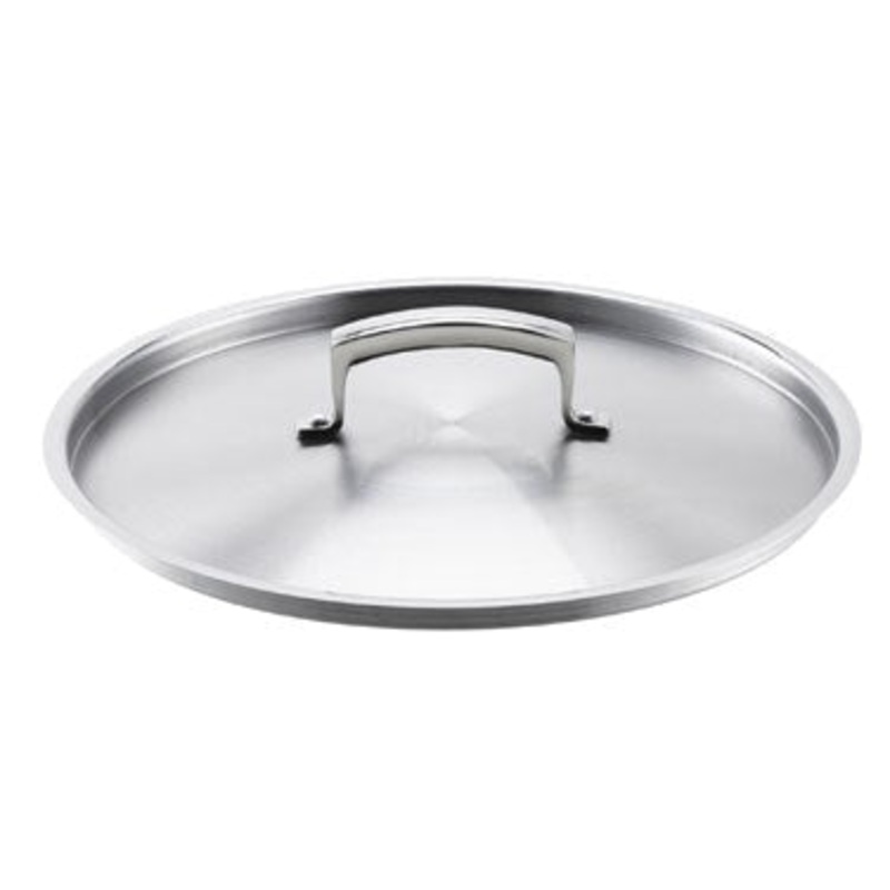 Browne Thermalloy Cover/Lid, 19.5", Stainless Steel