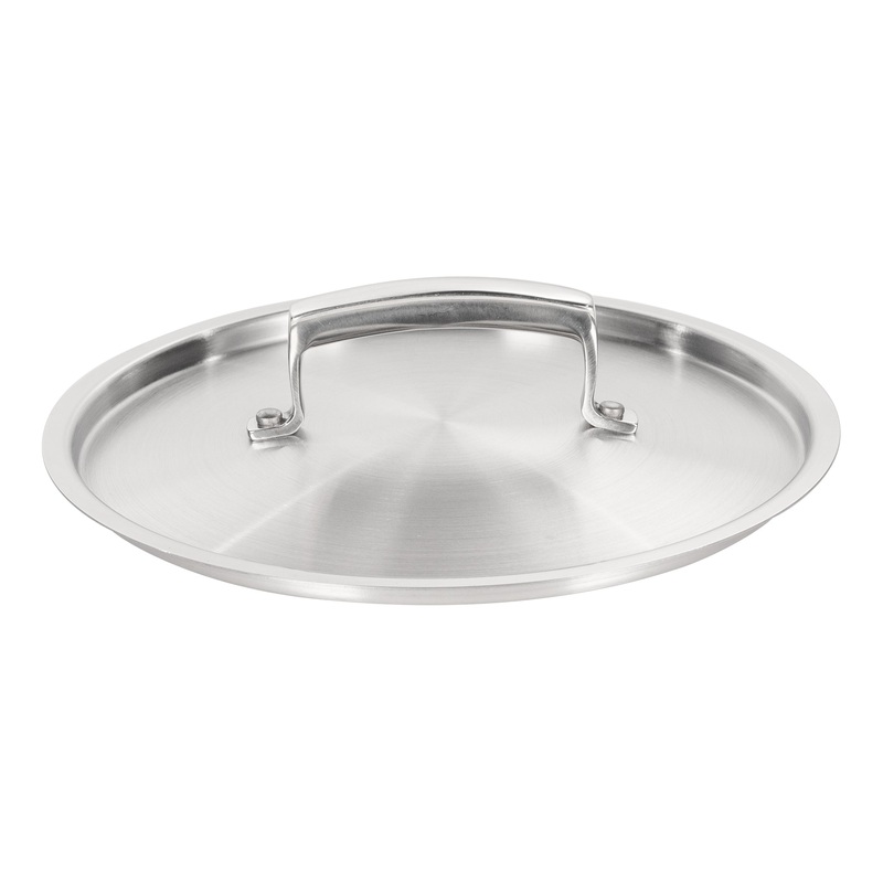 Browne Thermalloy Cover/Lid, 7.8", Stainless Steel