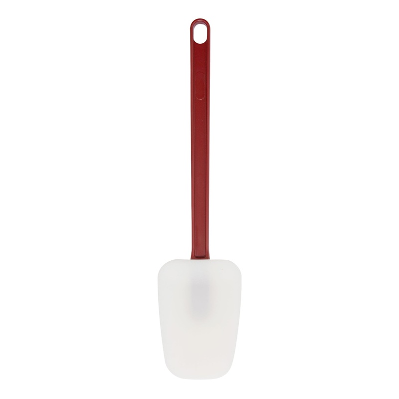Browne Heat Resistant Spoon, 14", Red