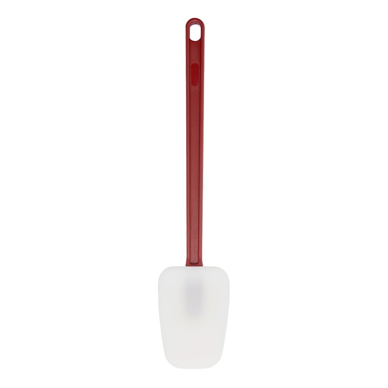 Browne Heat Resistant Spoon, 16", Red