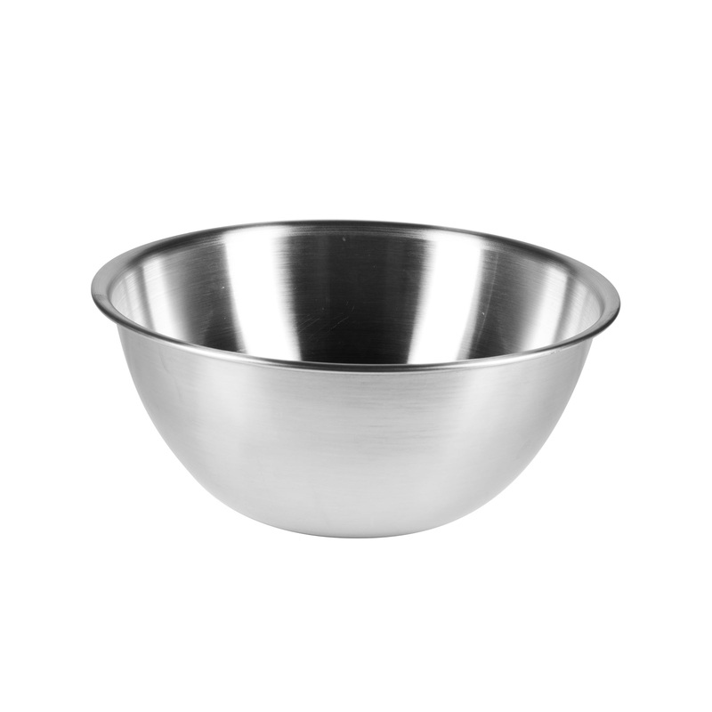Browne Heavy Duty Deep Mixing Bowl, 8 qt, Stainless Steel
