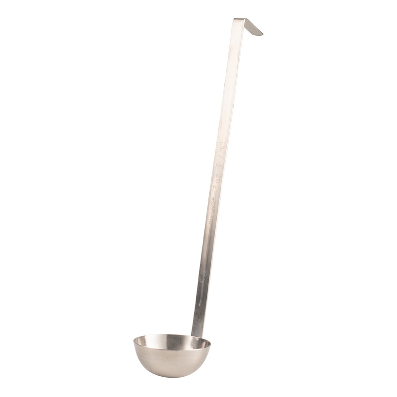 Browne Heavy Duty Ladle, 3 oz, Stainless Steel