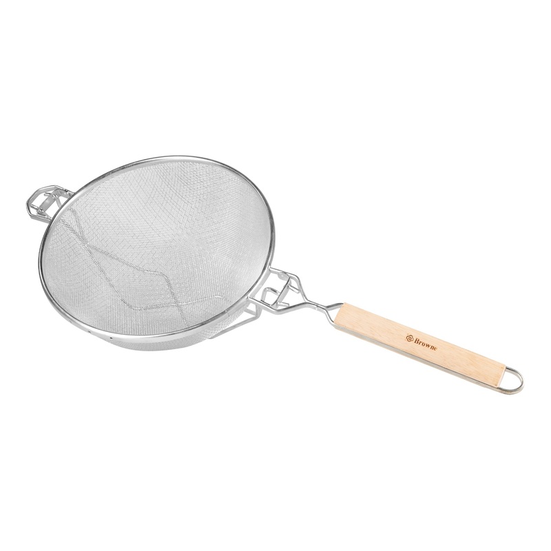 Browne Heavy Duty Medium Mesh Strainer, 12"