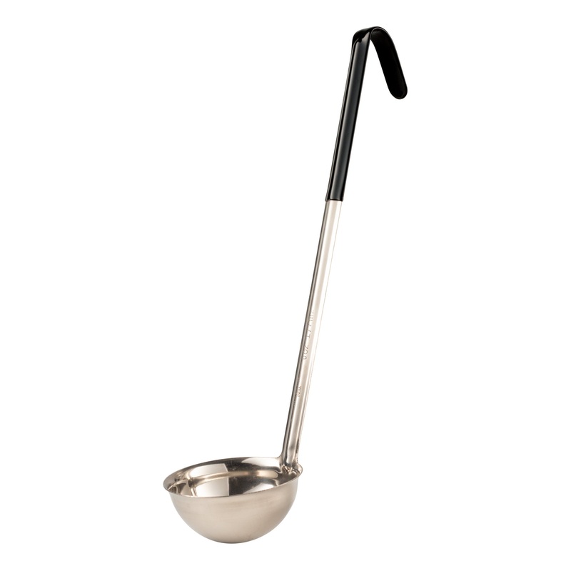 Browne Ladle, 6 oz, Black Handle