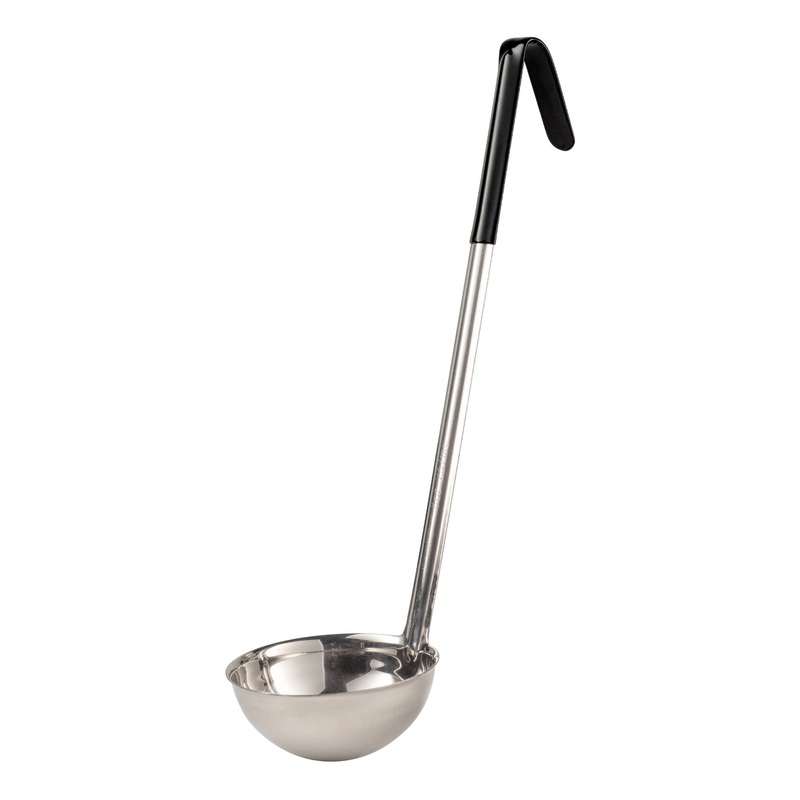 Browne Ladle, 8 oz, Black Handle