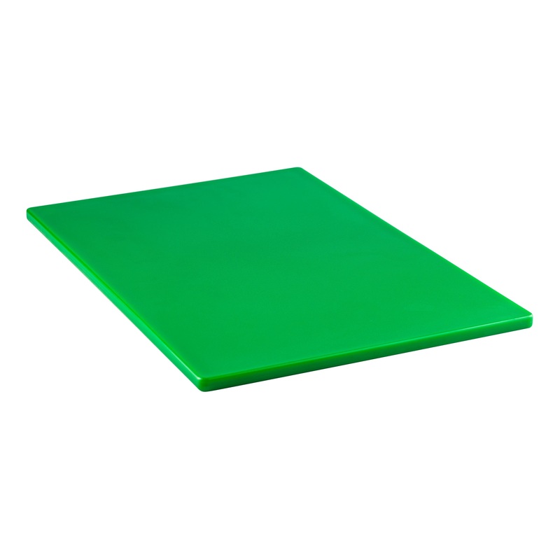 Browne Medium Density Cutting Board, 12" x 18", Green