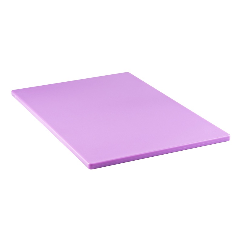 Browne Medium Density Cutting Board, 12" x 18", Purple