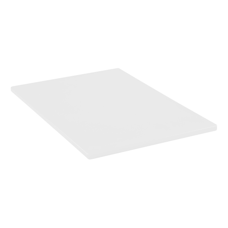 Browne Medium Density Cutting Board, 12" x 18", White