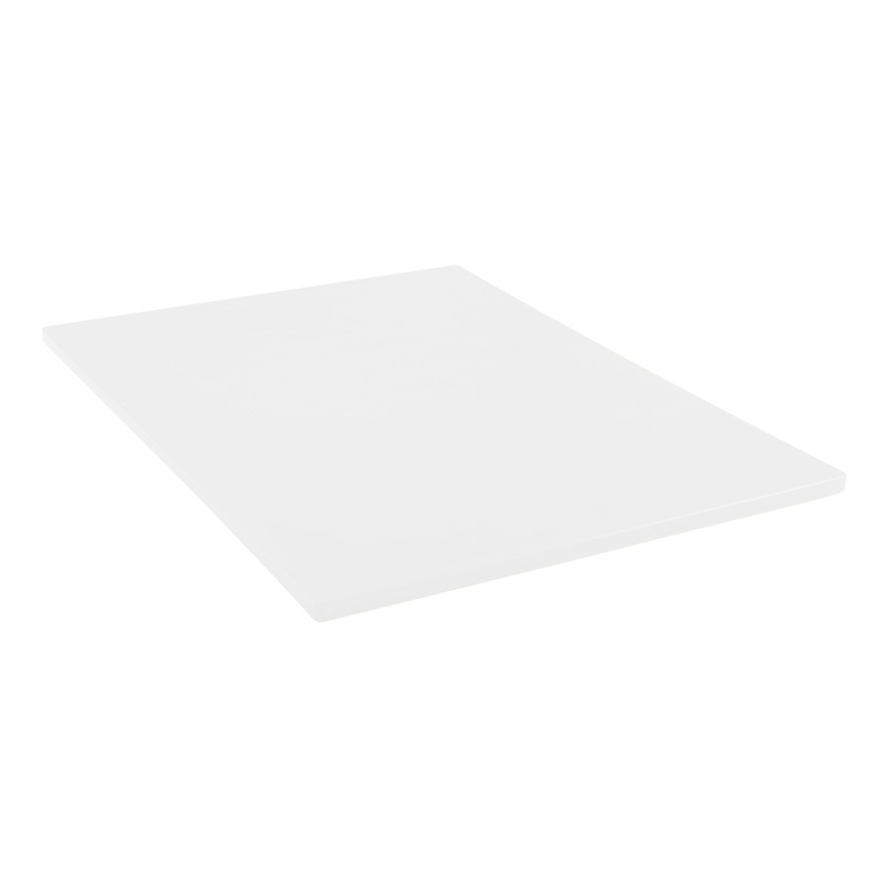 Browne Medium Density Cutting Board, 15" x 20", White