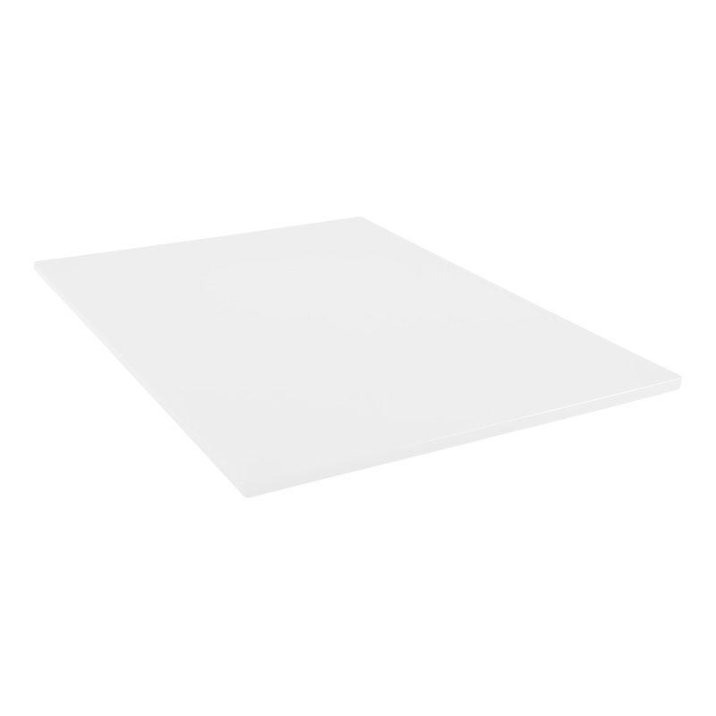 Browne Medium Density Cutting Board, 18" x 24", White