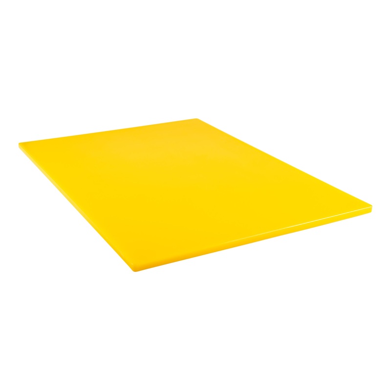 Browne Medium Density Cutting Board, 18" x 24", Yellow