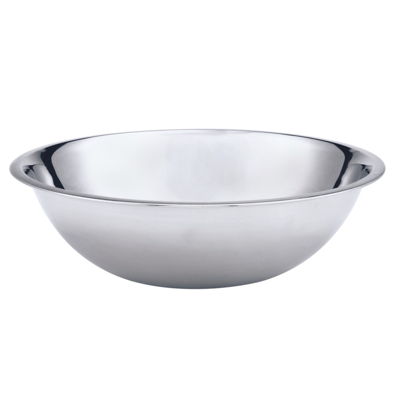 Browne Mixing Bowl, 16 qt, Stainless Steel