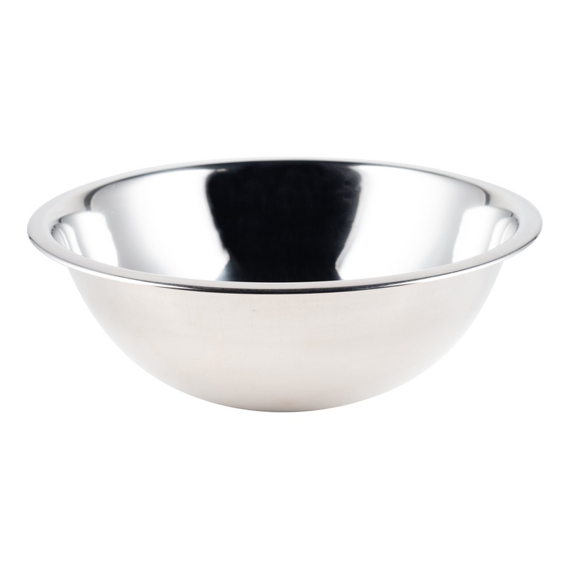 Browne Mixing Bowl, 4 qt, Stainless Steel