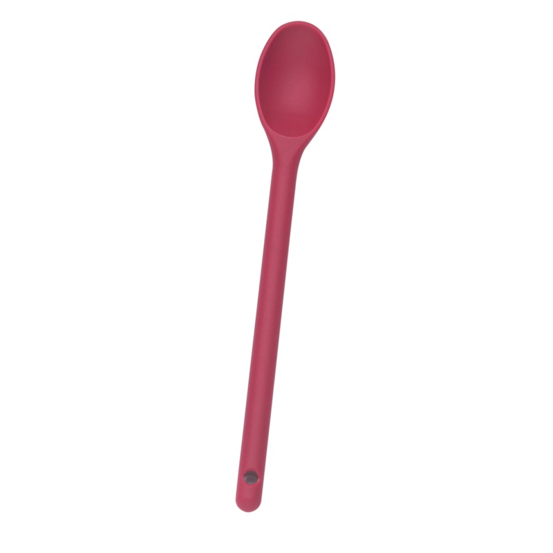 Browne Nylon Heat Resistant Spoon, 12", Red