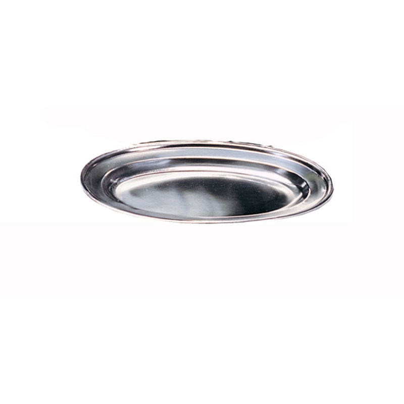 Browne Oval Platter, 10" x 7", Stainless Steel