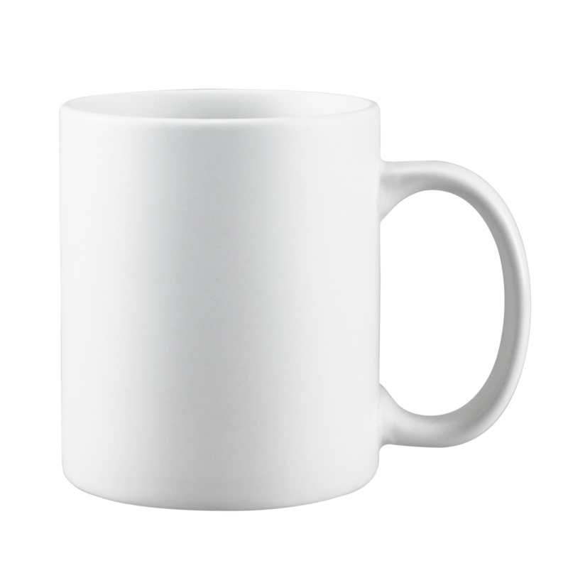Browne Palm Coffee Mug, 11 oz, White (36-pack)