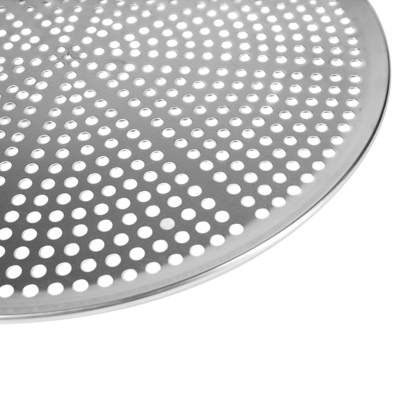 Browne Perforated Pizza Pan, 17", Aluminum