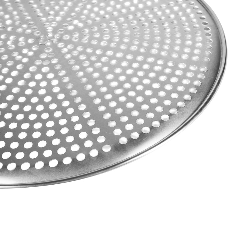 Browne Perforated Pizza Pan, 18", Aluminum
