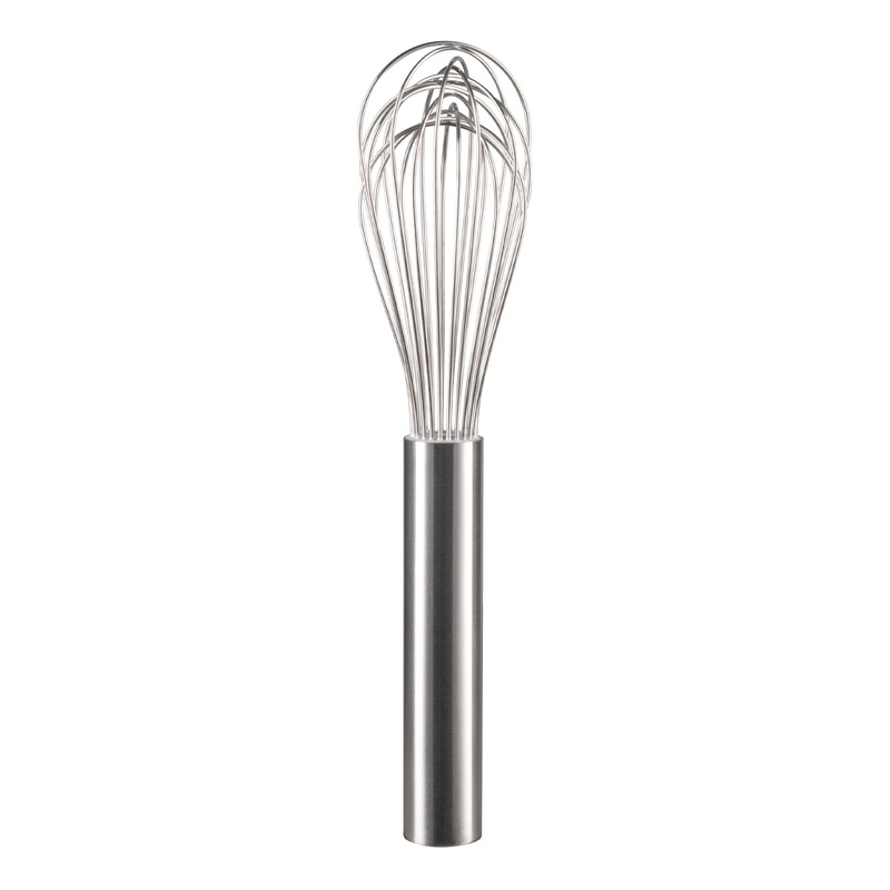 Browne Piano Whip, 10", Stainless Steel