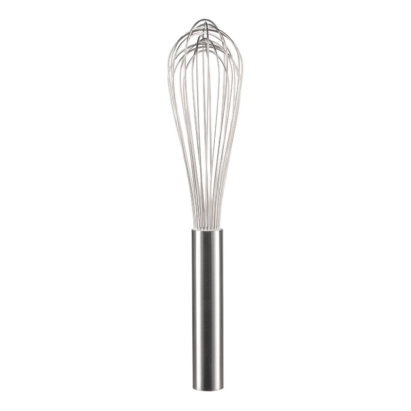 Browne Piano Whip, 12", Stainless Steel