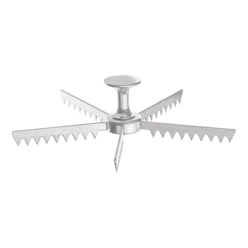 Browne Pie Marker, 5 Cut, Aluminum