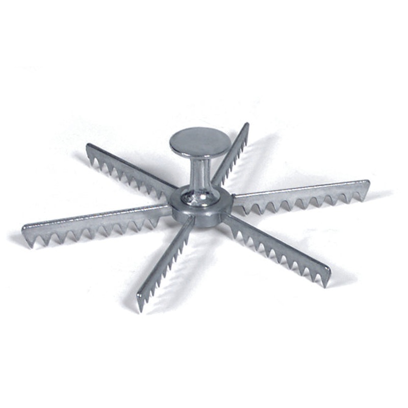 Browne Pie Marker, 6 Cut, Aluminum
