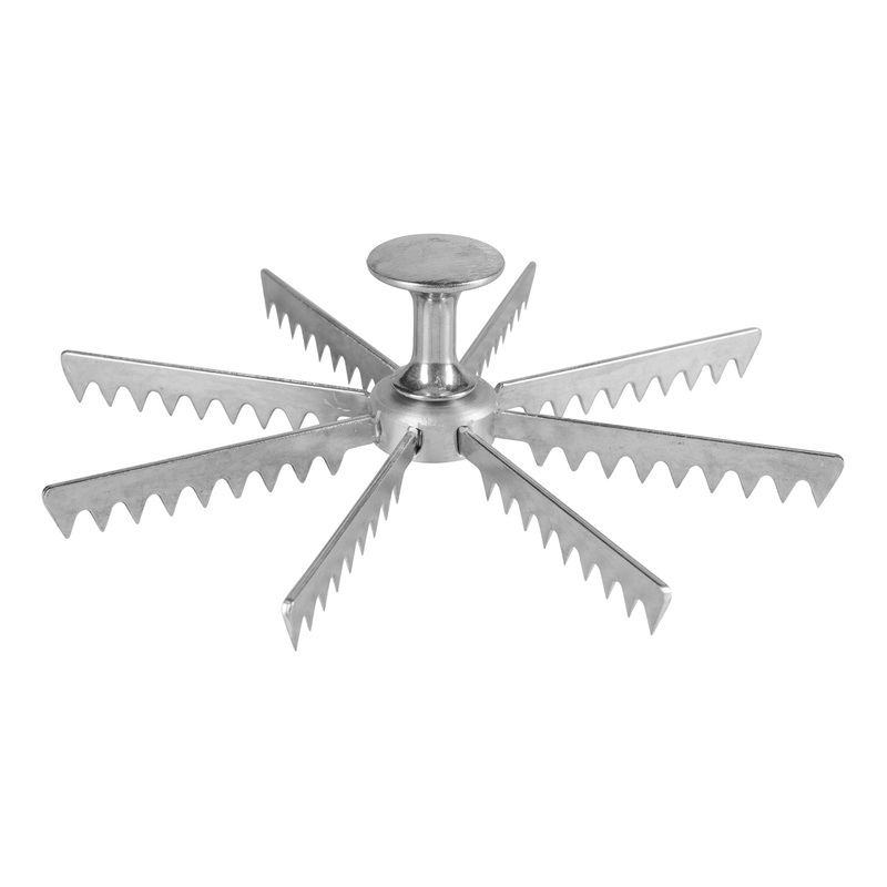 Browne Pie Marker, 8 Cut, Aluminum