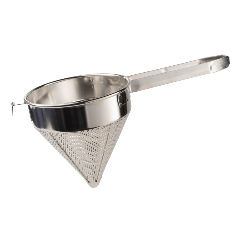 Browne Coarse Soup Strainer, 8", Stainless Steel