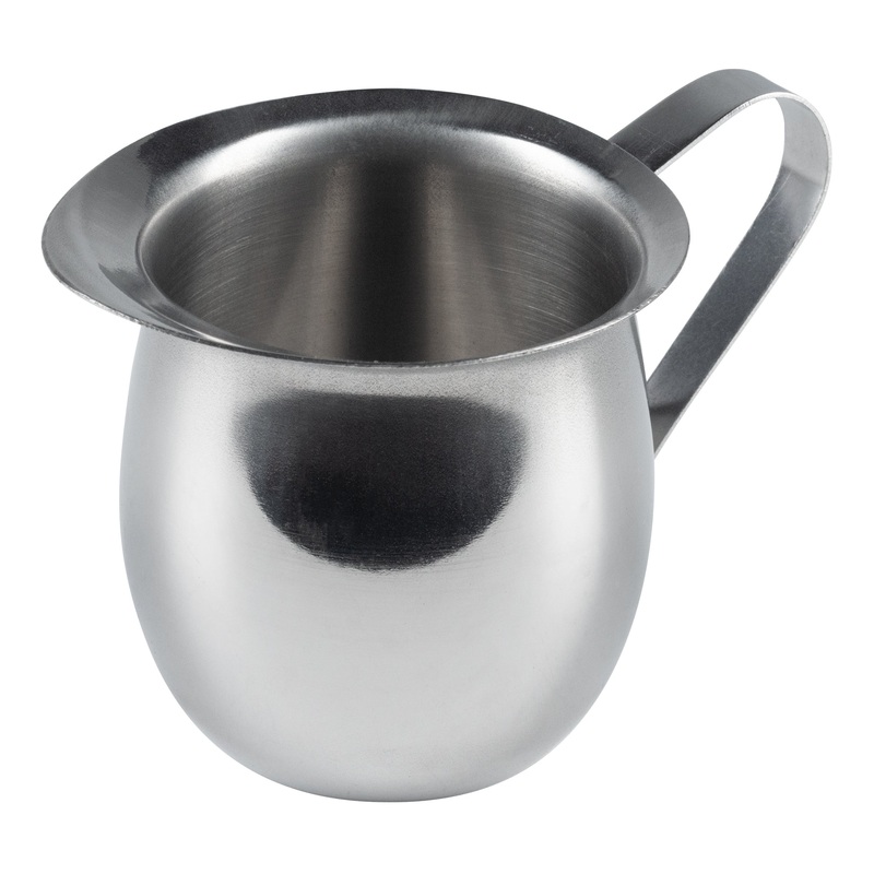 Browne Creamer, 8 oz, Stainless Steel