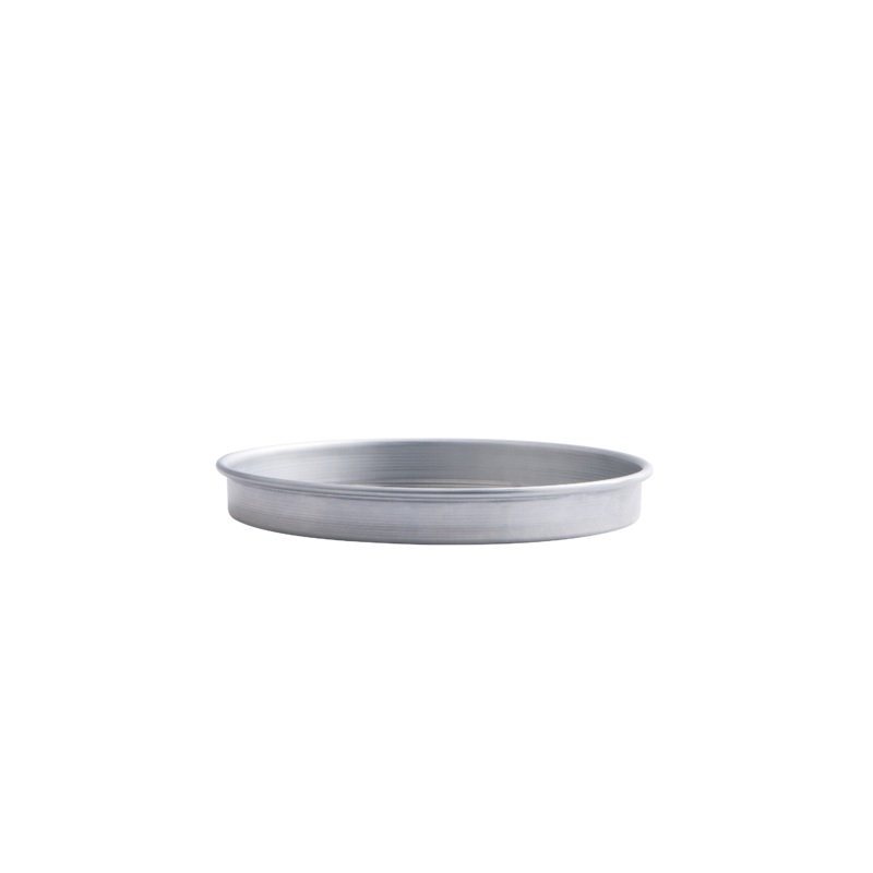 Browne Deep Dish Pizza Pan, Straight Sided, 10", Aluminum