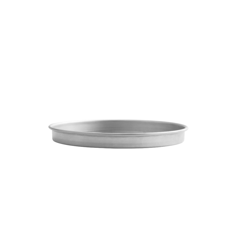 Browne Deep Dish Pizza Pan, Straight Sided, 12", Aluminum