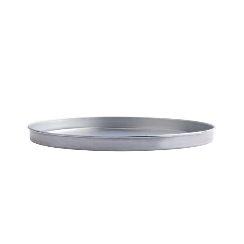 Browne Deep Dish Pizza Pan, Straight Sided, 16", Aluminum