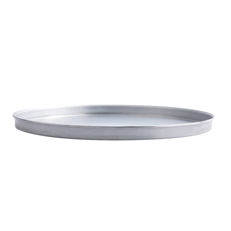 Browne Deep Dish Pizza Pan, Straight Sided, 18", Aluminum