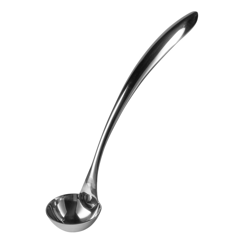 Browne Eclipse Serving Ladle, 1 oz, 12"