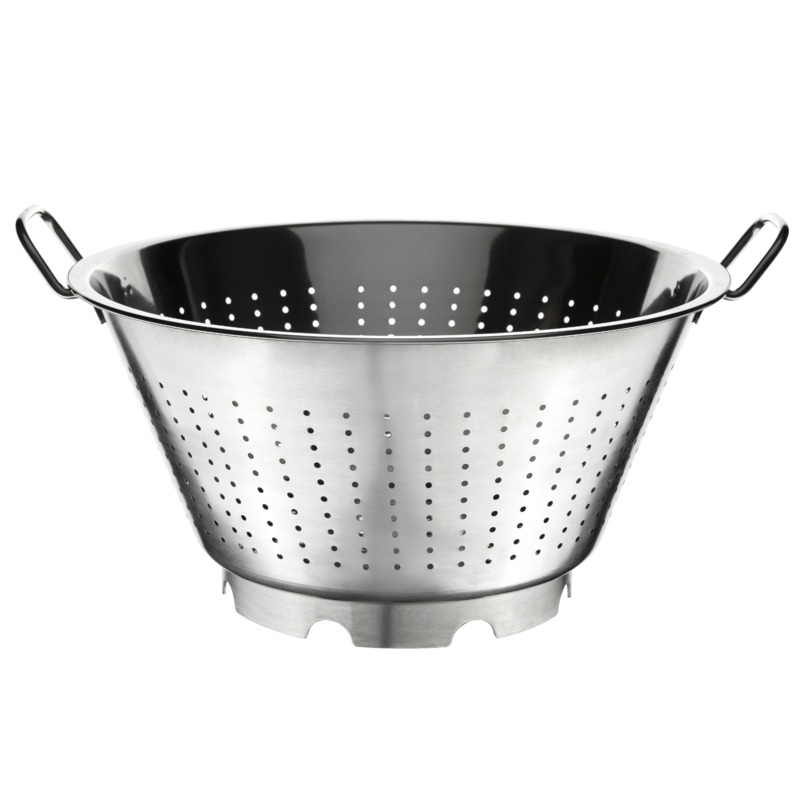 Browne European Style Colander, 16 qt, Stainless Steel
