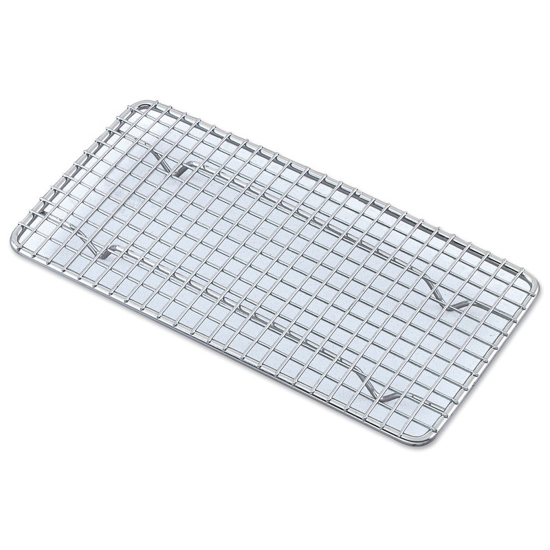 Browne Footed Food Pan Grate, Rectangular, 5" x 10"