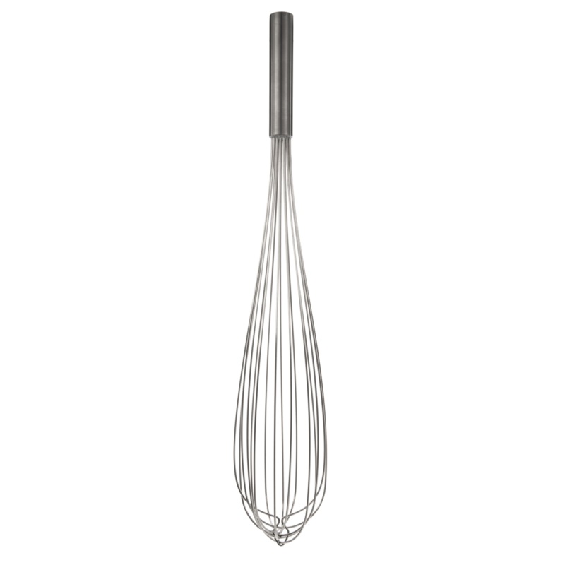 Browne French Whip, 22", Stainless Steel
